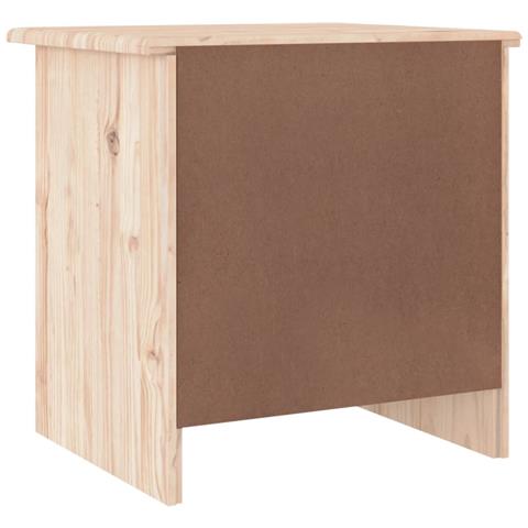 Comodino ALTA 41x35x41 cm in Legno Massello di Pino - Foto 7