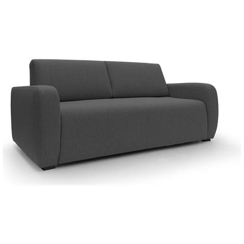 Duna Divano Letto Matrimoniale Impermeabile T03 Nero - Foto 1