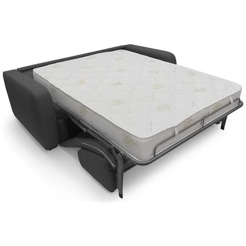 Duna Divano Letto Matrimoniale Impermeabile T03 Nero - Foto 2