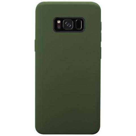 Cover Per Galaxy S8 In Silicone Rigido Morbido Al Tatto, Verde - Foto 1