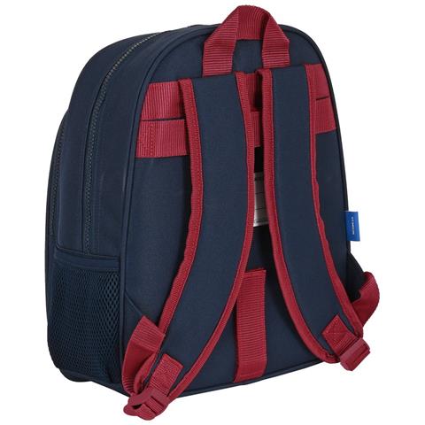Zaino Scuola F.c. Barcelona Azzurro Rosso Granato (27 X 33 X 10 Cm) - Foto 4