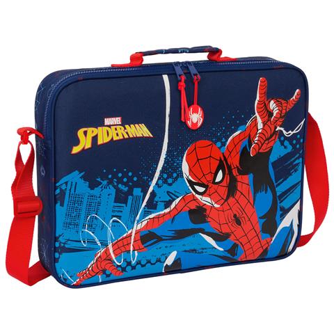Borsa Per La Scuola Neon Blu Marino 38 X 28 X 6 Cm - Foto 1