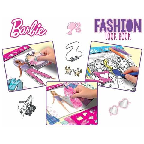 Libro Lisciani Giochi Fashion Look Book Barbie - Foto 6