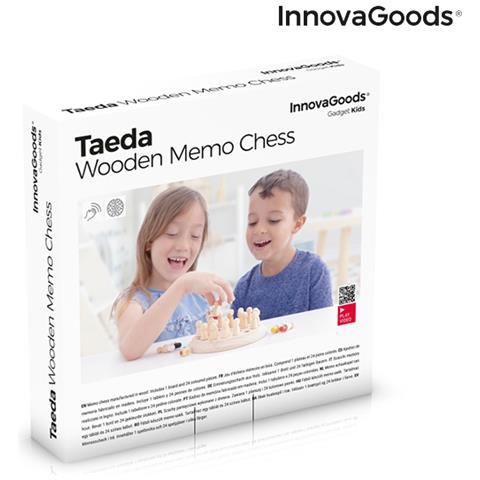 Scacchi Memory In Legno Taeda 26 Pezzi - Foto 2