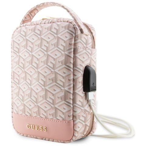 Borsello Da Viaggio Con Usb Modello G Cube, Rosa - Foto 1