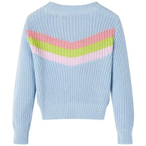 Maglione Per Bambini Lavorato A Maglia Blu 104 - Foto 2