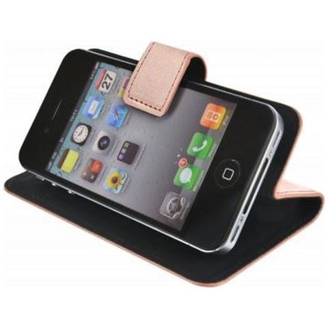 Custodia Universale Taglia Xs Folio Wallet Con Portacarte E Linguetta, Rosa - Foto 4