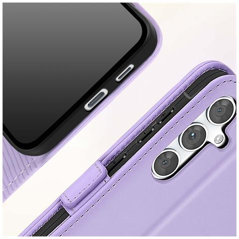 Custodia Per Samsung S 24 Fe Portafoglio 2 Chiusure Magnetiche - Foto 2