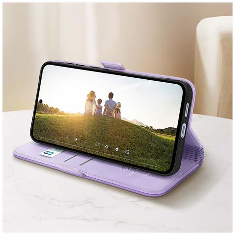 Custodia Per Samsung S 24 Fe Portafoglio 2 Chiusure Magnetiche - Foto 5