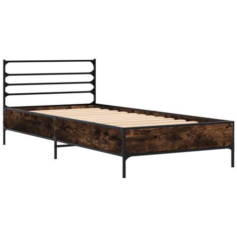 Giroletto Rovere Fumo 100x200 Cm In Legno Multistrato E Metallo - Foto 3
