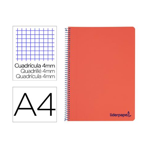 TH65 quaderno per scrivere A4 Rosso - Foto 1