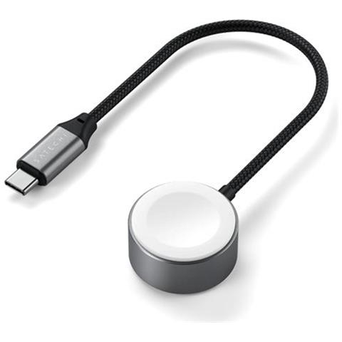 Cavo Di Ricarica Rapida Magnetico Mfi Per Apple Watch, Grigio - Foto 2