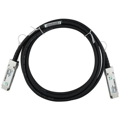 EQPC40PC030C0100-BL cavo InfiniBand e in fibra ottica 3 m QSFP DAC Nero - Foto 1