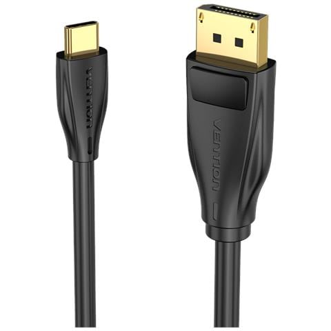 CGYBH cavo e adattatore video 2 m USB tipo-C DisplayPort Nero - Foto 1