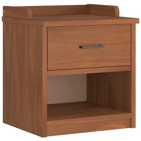 Panca Da Corridoio Sandnes 45x40x50 Cm Legno Massello Di Pino - Foto 2