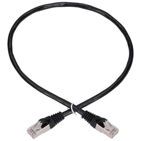 LAN Patchcord Kat. 5e FTP 0.5m Coppia intrecciata in rame - Foto 1