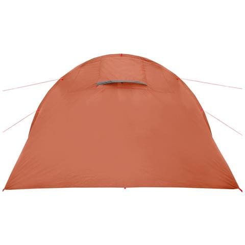 Tenda da Campeggio a Tunnel per 4 Persone Grigio e Arancione - Foto 9
