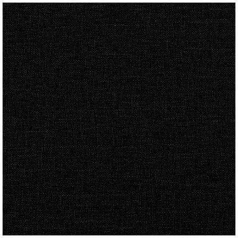 Set Divani 3 pz con Cuscini Nero in Tessuto - Foto 9