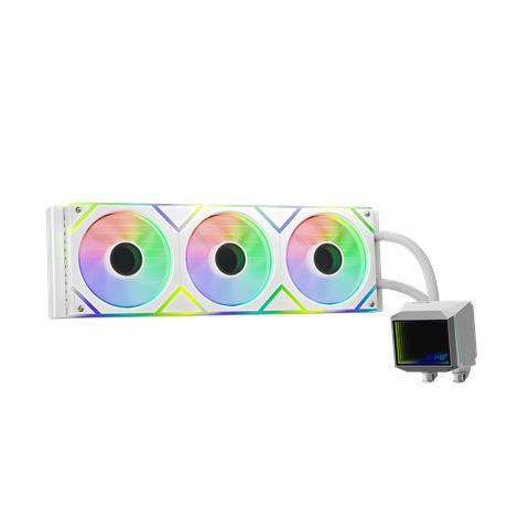 LEVANTE II 360 Processore Raffreddatore di liquidi tutto in uno 12 cm Bianco - Foto 1