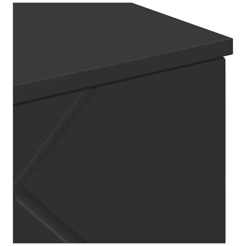 Mobile da Bagno Nero 30 x 31.5 x 61 cm Legno multistrato - Foto 9