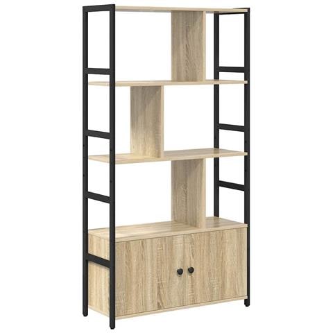 Libreria rovere sonoma 80 x 30 x 155.5 cm Legno multistrato - Foto 1