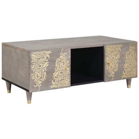 Tavolino da salotto Grigio 100 x 54 x 40 cm - Foto 1