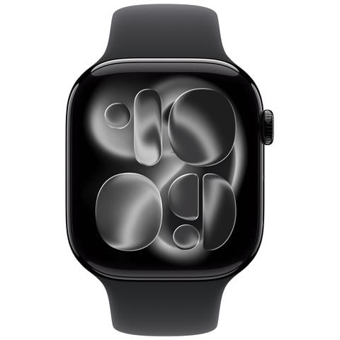 Watch Series 11 GPS 46mm Cassa Alluminio Jet Black con Sport Band Nero - M /L - Foto 2