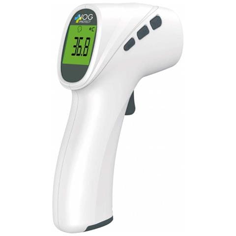Termometro Frontale Infrarosso Adulto Bambino Misura Ultra Rapida Precisa, Bianco - Foto 1