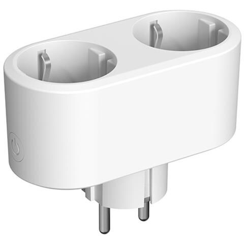 Presa Smart Wifi - Doppia Presa Eu 16a Con Monitoraggio Energetico E Controllo Vocale - Foto 1