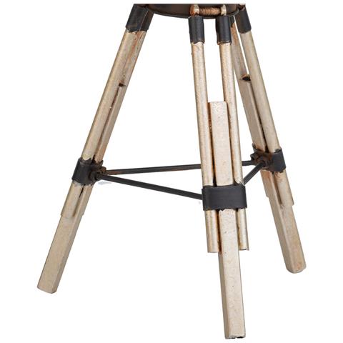 Telecamera In Metallo Marrone 17x15x32h - Foto 8