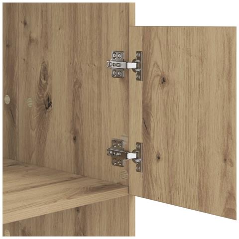 Mobile da lavanderia Rovere artigianale 50 x 68 x 102 cm - Foto 9