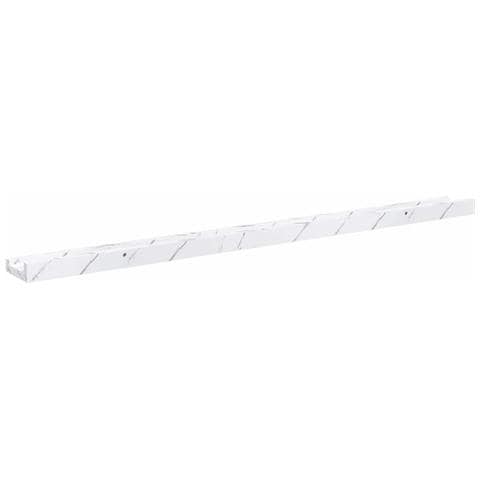 Scaffale da parete 2 pcs Marmo Bianco 100 x 9 x 3 cm - Foto 9