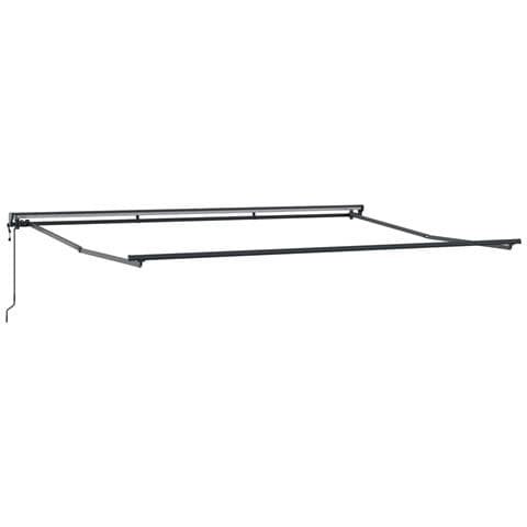 Struttura della tenda elettrica retrattile Antracite 4 × 3,5 m - Foto 1