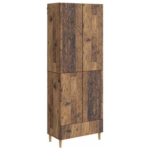 Set di armadi 2 pcs Legno antico Legno ingegnerizzato - Foto 1