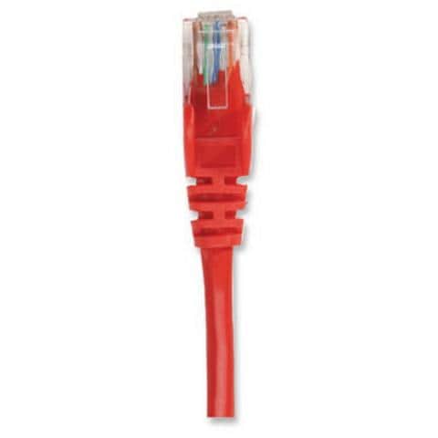 ICOC CCA5U-100-RE - Cavo di rete Patch CCA Cat. 5e Rosso UTP 10 mt - Foto 4
