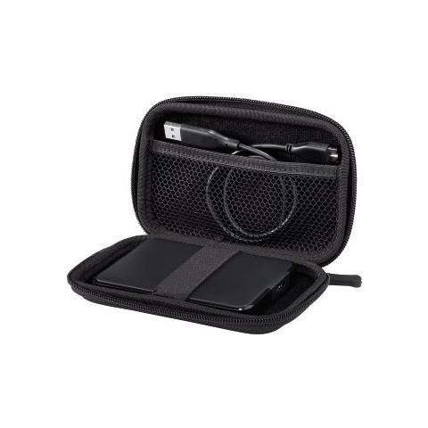 Custodia per Hard Disk esterno ed accessori da 2,5", EVA, nero - Foto 3