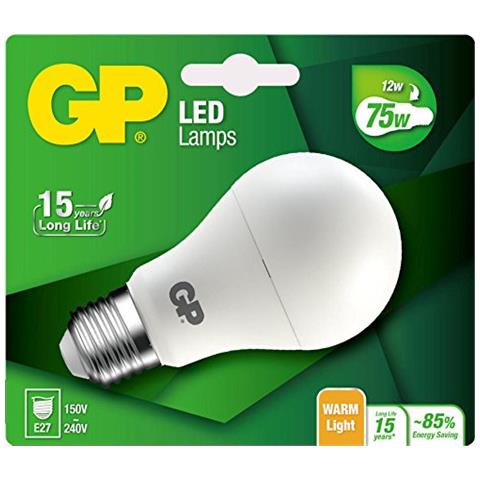 GP Lighting LED Classic E27 12W (75W) 1055 lm - Foto 1