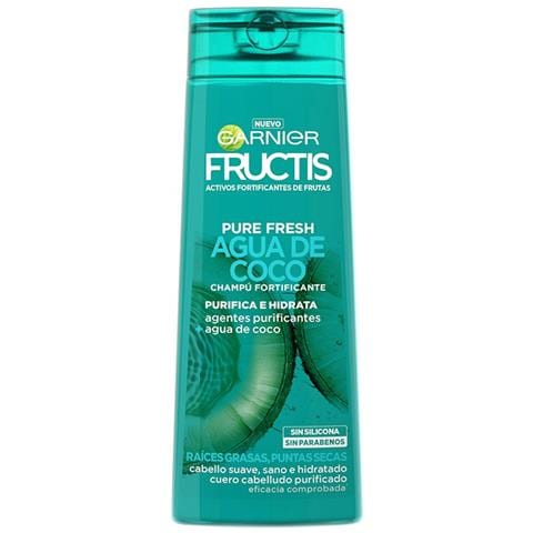 Fructis Pure Fresh Fortifying Coconut Water Shampoo 360ml - Foto 1