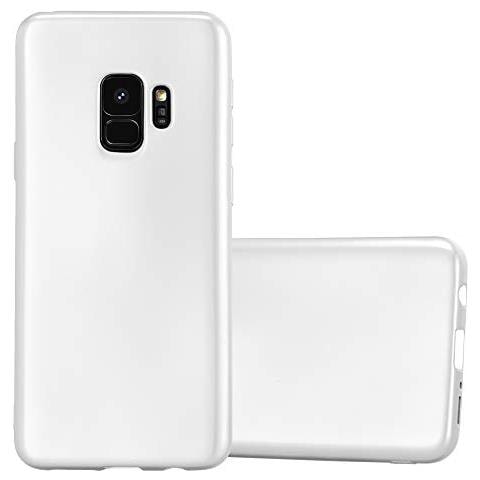Custodia Compatibile Con Samsung Galaxy S9 In Argento Metallico - Coperchio Protettivo In Silicone Tpu Flessibile - Foto 1