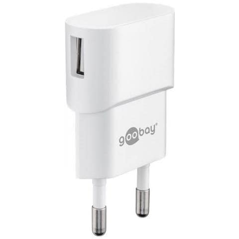 45295 Caricabatterie Per Dispositivi Mobili Interno Bianco (8-pin Charger Set. 1x Usb Port. White. 1.0a)  - Foto 2