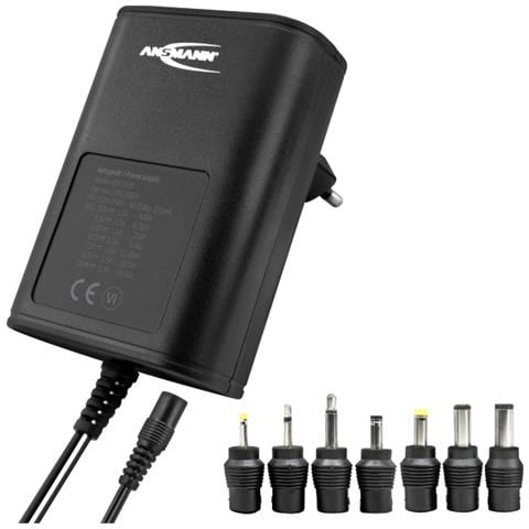 Alimentatore Universale APS 1500 da 18 W con Lunghezza 1.8 metri Colore Nero - Foto 1