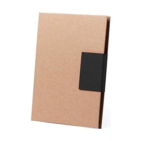 Bigbuy Ufficio 145.671 Blocco Per Appunti, Nero, 14,5 X 21 X 1,8 Centimetri - Foto 5
