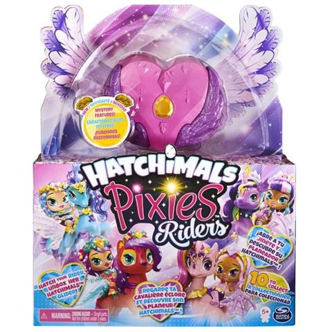 Hatchimals Pixies Riders - 6058551 - Scatola Magica Con Bambole Fatate E Animali Fantastici Da Collezionare - Mini Children Universe - Foto 1