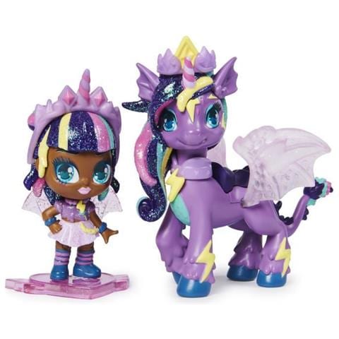 Hatchimals Pixies Riders - 6058551 - Scatola Magica Con Bambole Fatate E Animali Fantastici Da Collezionare - Mini Children Universe - Foto 6