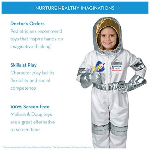 Melissa E Doug, Set Di Giochi Di Ruolo Per Astronauti - Foto 6