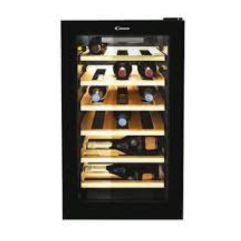 Image of Candy CWCEL 210/N Frigorifero Cantinetta Vino 21 Bottiglie Classe G (Nero)