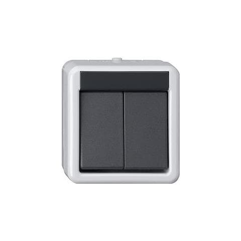 516130 Nero, Grigio Interruttore Elettrico - Foto 1