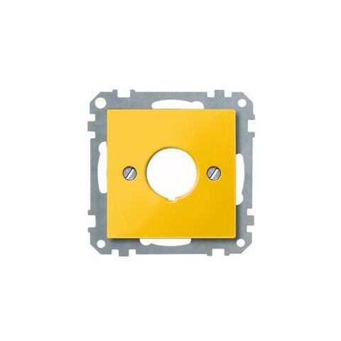 393803 Giallo Placca Per Interruttori E Coperchio Per Presa - Foto 1