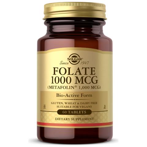 , Folato (come Metafolina), 1000 Mcg, 60 Compresse - Foto 1