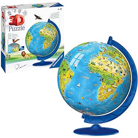 Childrens World Globe Puzzle 3d Da 180 Pezzi Per Bambini E Adulti - La Tecnologia Easy Click Significa Che I Pezzi Si Incastrano Perfettamente Insieme - Foto 1